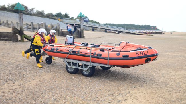 Four rescued after being cut off by the tide in north Norfolk