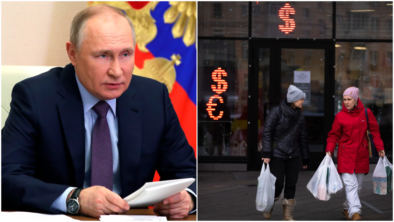 Russian Support Russians support President Putin over Ukraine despite economic pain ...