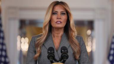 Melania Trump blasts 'lies' linking her to Epstein in rare White House statement