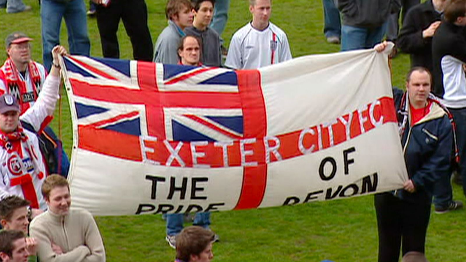 Exeter City FC Supporters celebrate 20 year anniversary of moment they  saved club from brink | ITV News West Country