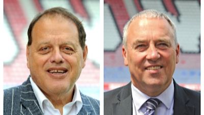 070720 Wigan administrators Gerald Krasner (left) and Paul Stanley (right)