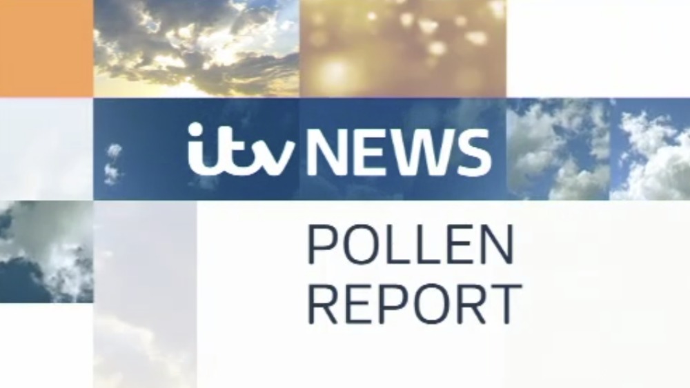 Wednesday's Pollen Count ITV News Meridian