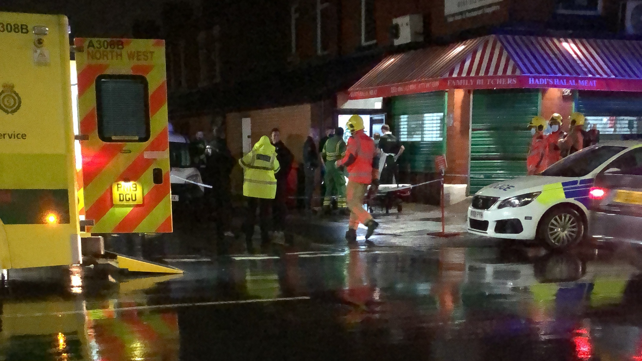 Man taken to hospital after being sprayed in the face with 'acid' in ...