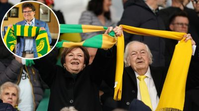 Delia Smith and Michael Wynn-Jones could soon share ownership of Norwich City with American businessman, Mark Attanasio (top left).