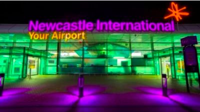 Newcastle Airport.