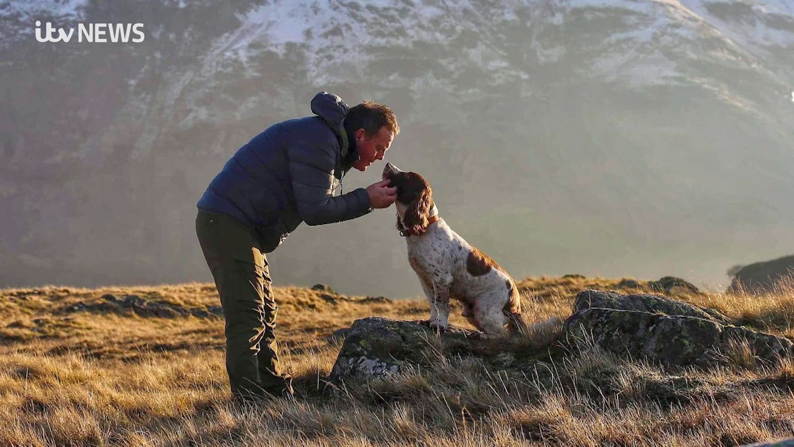 Pride of Britain Award nominee Kerry Irving and his dogs have raised over half a million pounds