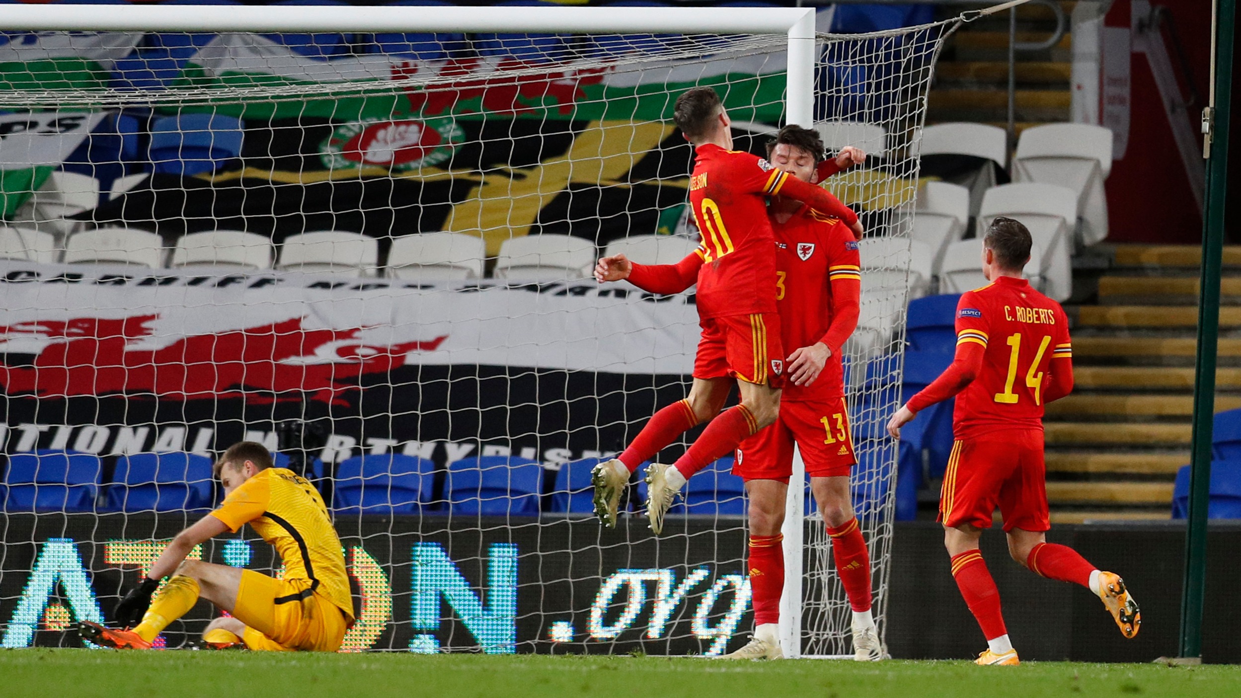 Wales' 3-1 Win Over Finland Secures Promotion To Top Tier Of UEFA ...