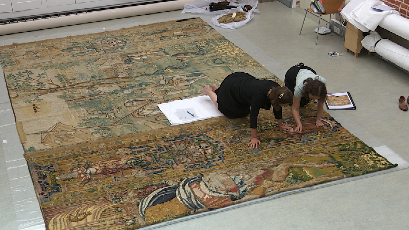 Norfolk textile specialists help save one of oldest and largest 