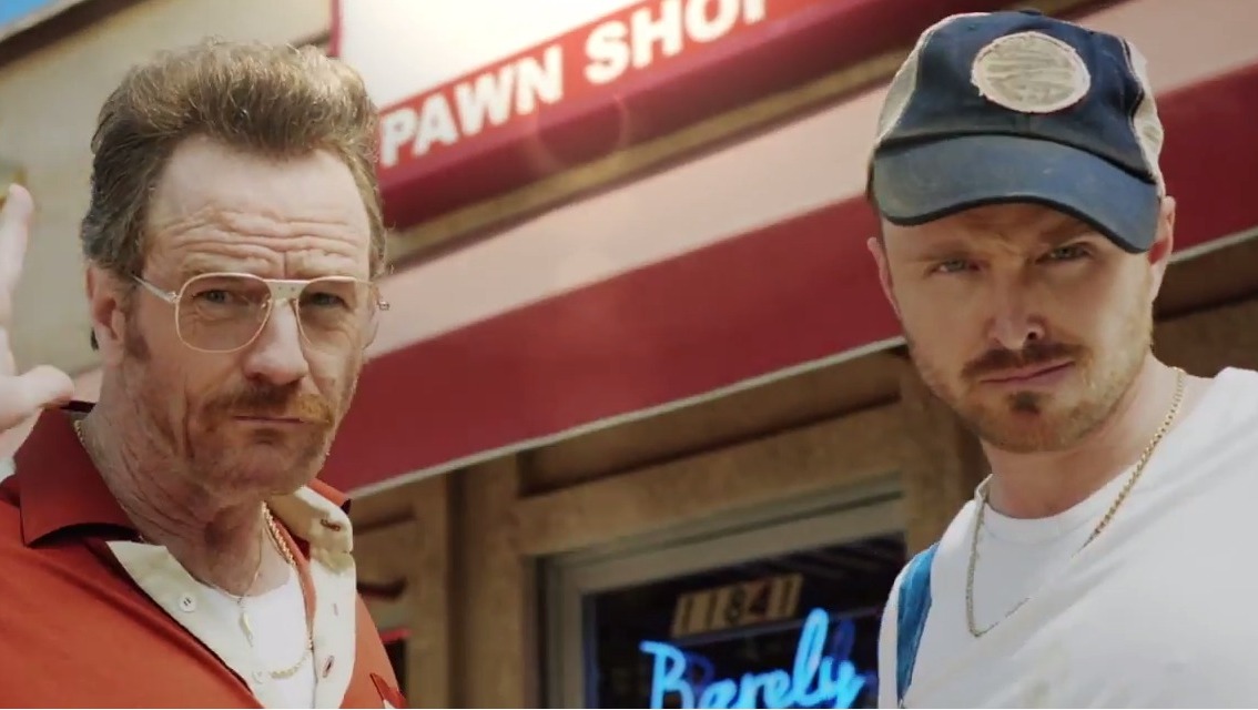 Watch: Bryan Cranston And Aaron Paul Reunite In Hilarious Reality Pawn