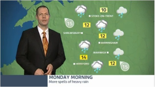 West Midlands Weather: Breezy with outbreaks of rain | ITV News Central