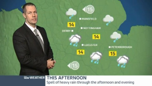 East Midlands weather: Cloudy with rain at times | ITV News Central