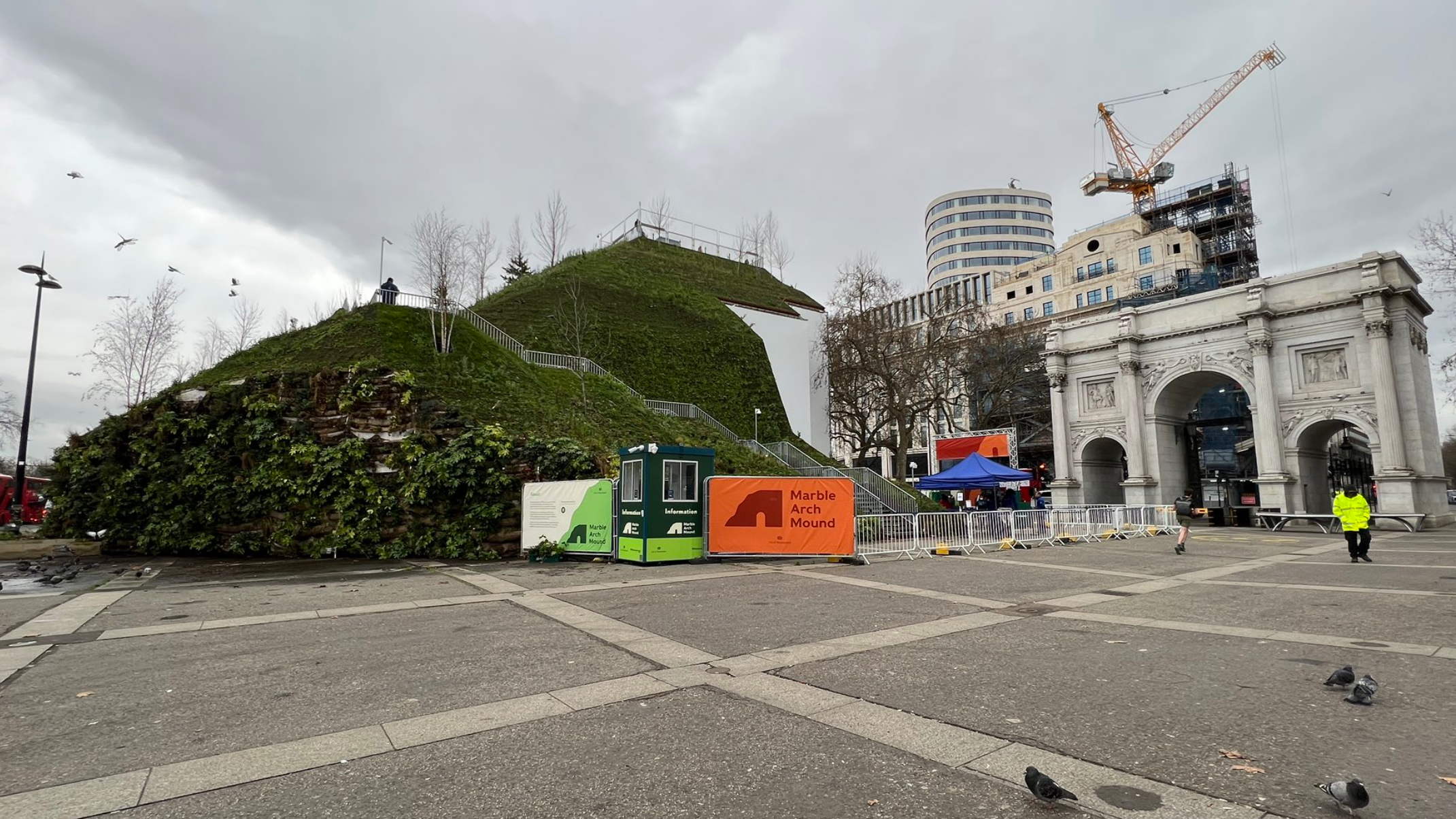 Last days of the Marble Arch Mound once branded worst thing I ve