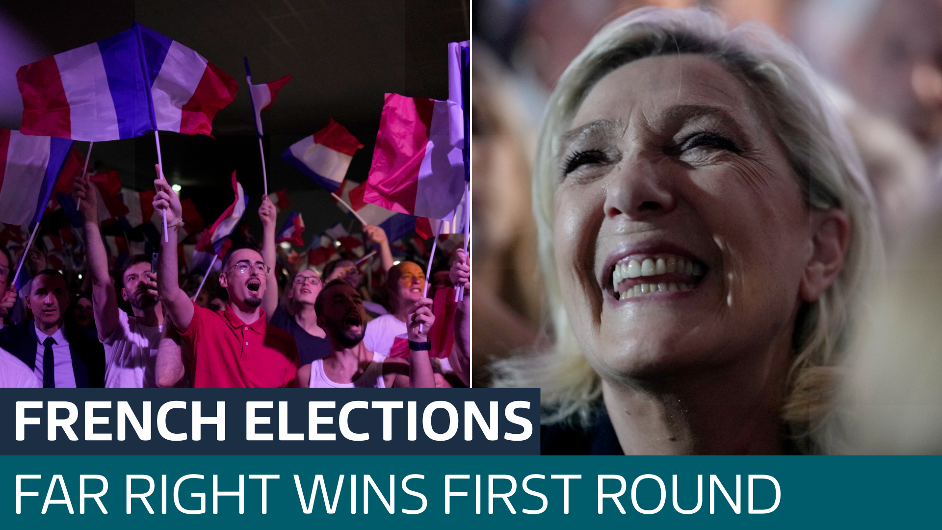 Far right National Rally Party make huge gains in first round of French ...