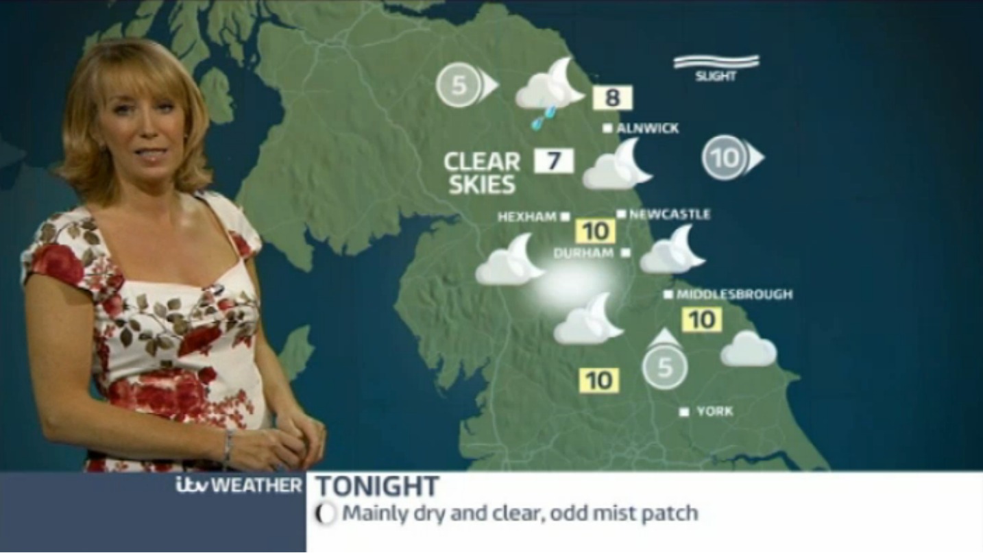 VIDEO: Saturday night's forecast for the North East | ITV News Tyne Tees