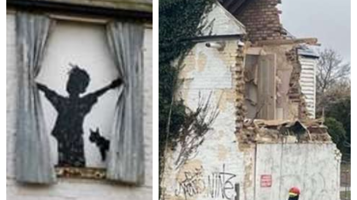 'We Had No Idea It Was A Banksy' - Artist's Latest Creation Destroyed ...