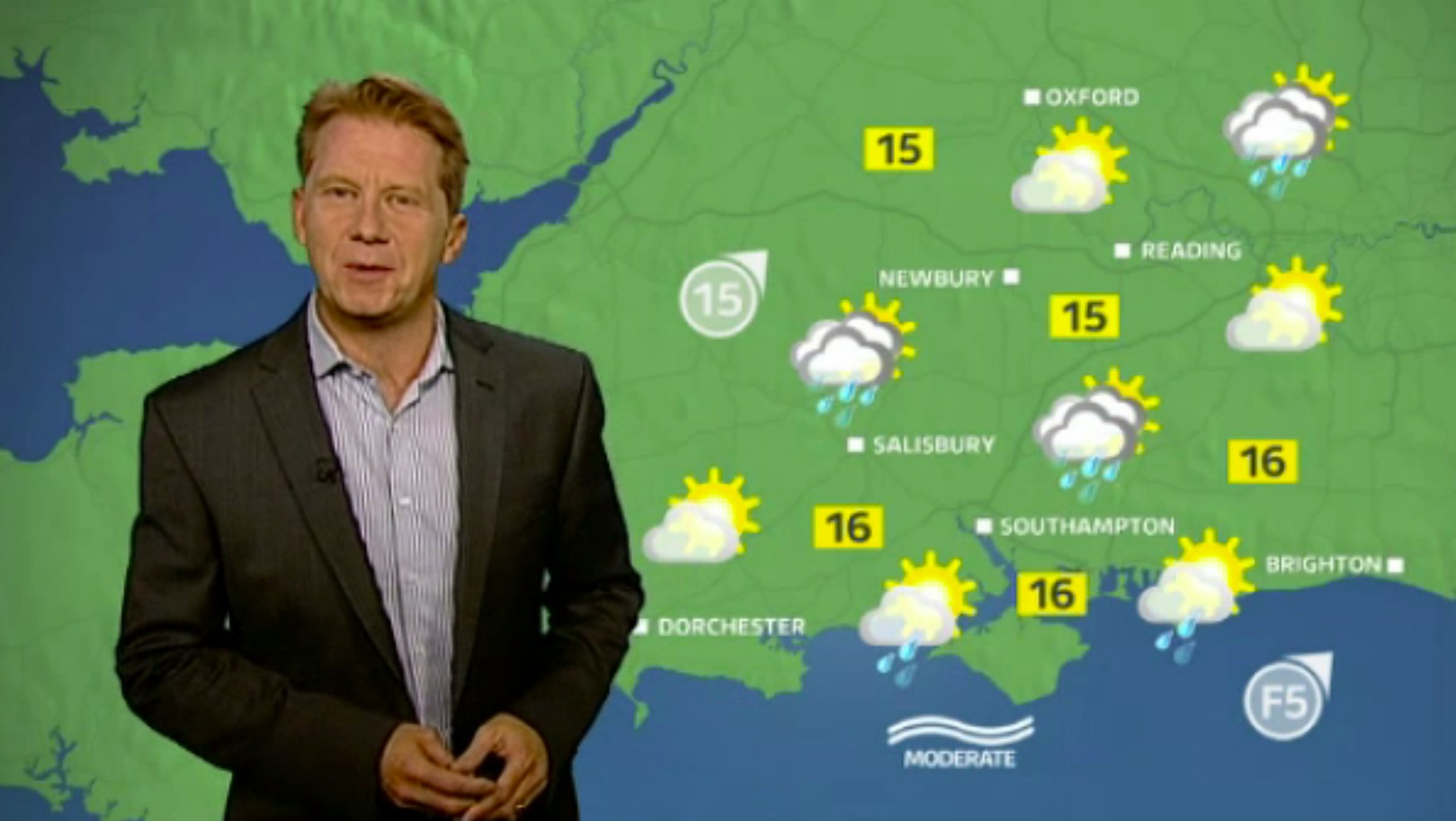 Thursday's weather for the west of the region ITV News Meridian