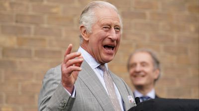 King Charles on a visit to the Whittle Laboratory near Cambridge on 9 May.
Credit: PA