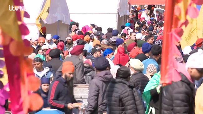 The auspicious Sikh festival of Vaisakhi was celebrated in Smethwick at what is being claimed to be the largest Vaisakhi celebration in Birmingham.
