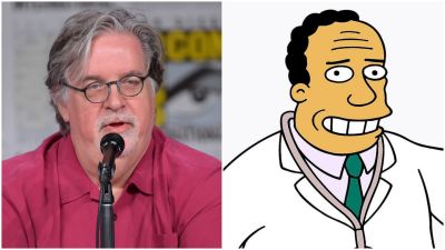 Matt Groening split screen