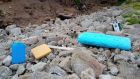 The enormous plastic fishing net discovered on a Cornwall beach