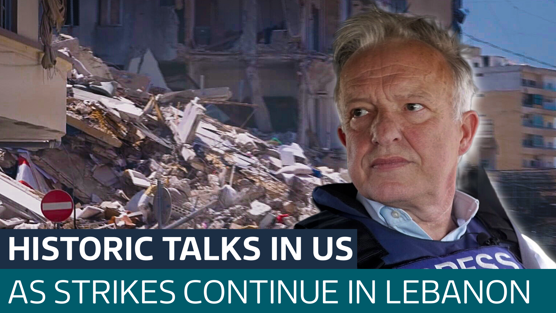 Israel and Lebanon hold historic talks in Washington as strikes on Lebanese cities continue - Latest From ITV News