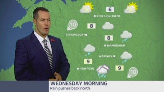 West Midlands weather: Rain band overhead this morning | ITV News Central