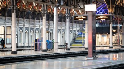 File photo dated 13/12/2022 of empty platforms at Paddington station in London. Rail passengers have been warned to expect continued disruption to their journeys in the aftermath of Wednesday's strike action and ahead of Friday's walkouts. Issue date: Thursday February 2, 2023.