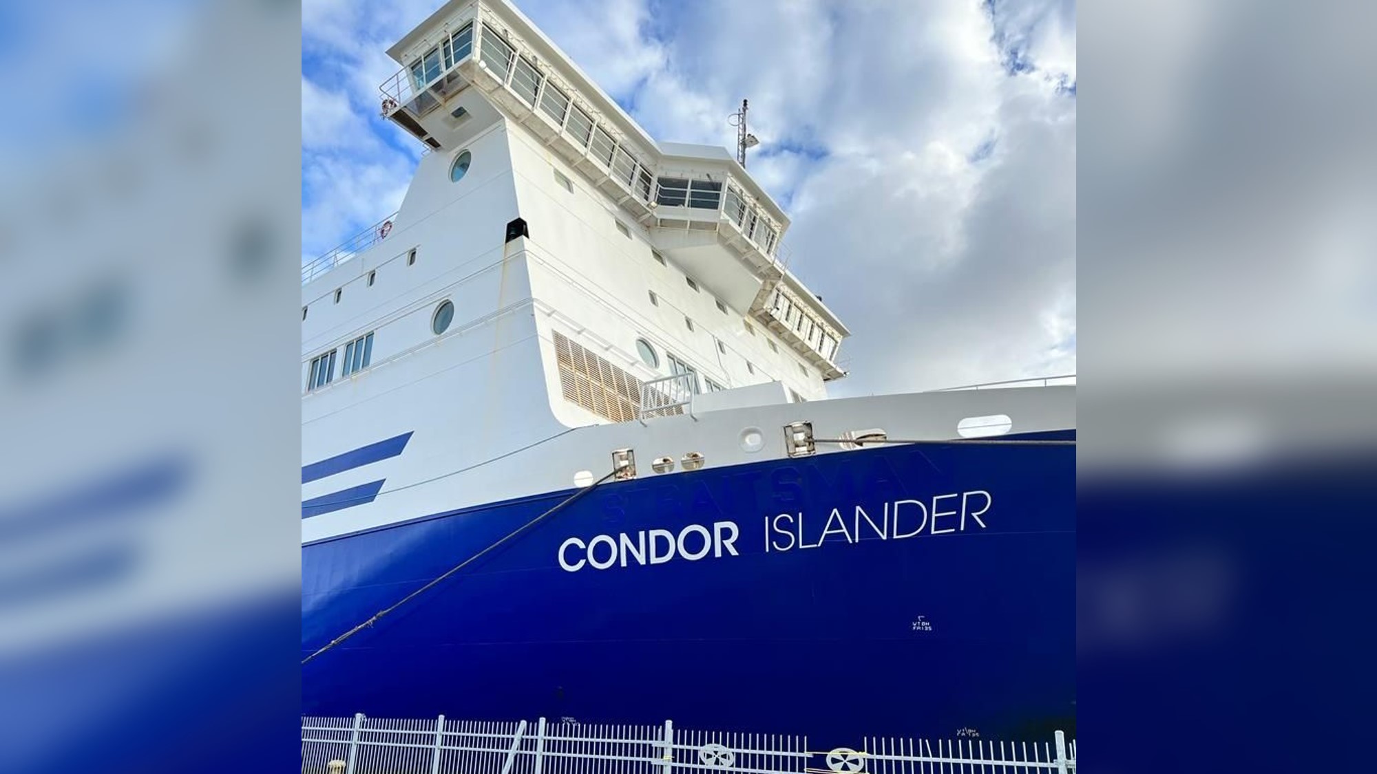 New Condor ferry arrives in Europe ahead of commencing Channel Islands ...