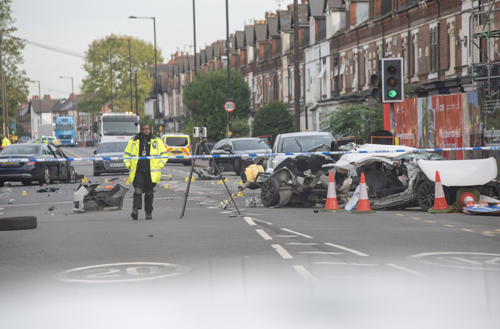 Man killed and two in hospital after early morning Pershore Road