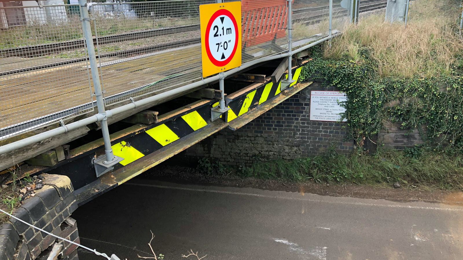Network Rail reveals list of Britain's mostbashed railway bridges ITV News Anglia
