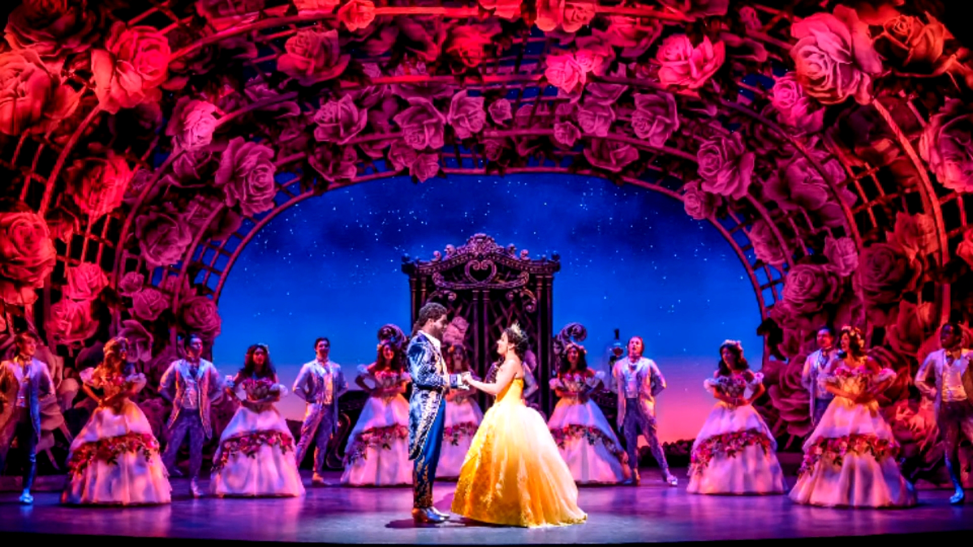 Disney S Beauty And The Beast Arrives At The Liverpool Empire Itv News Granada