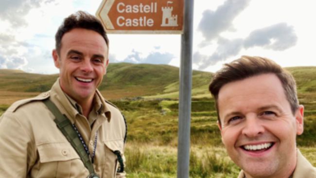 Ant and Dec north Wales