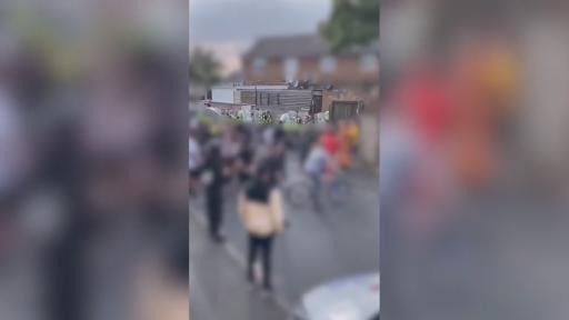 Fifty people including police officers injured in mass brawl in ...