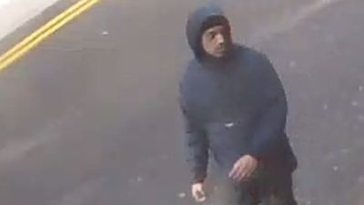 An image of the man police want to speak to in connection with the incident