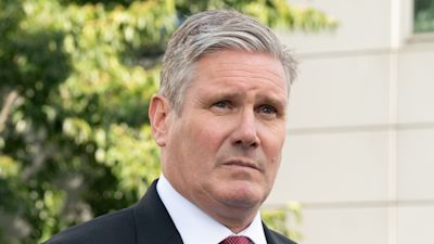Labour leader Sir Keir Starmer at The Hague.