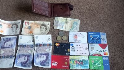 missing wallet turns up