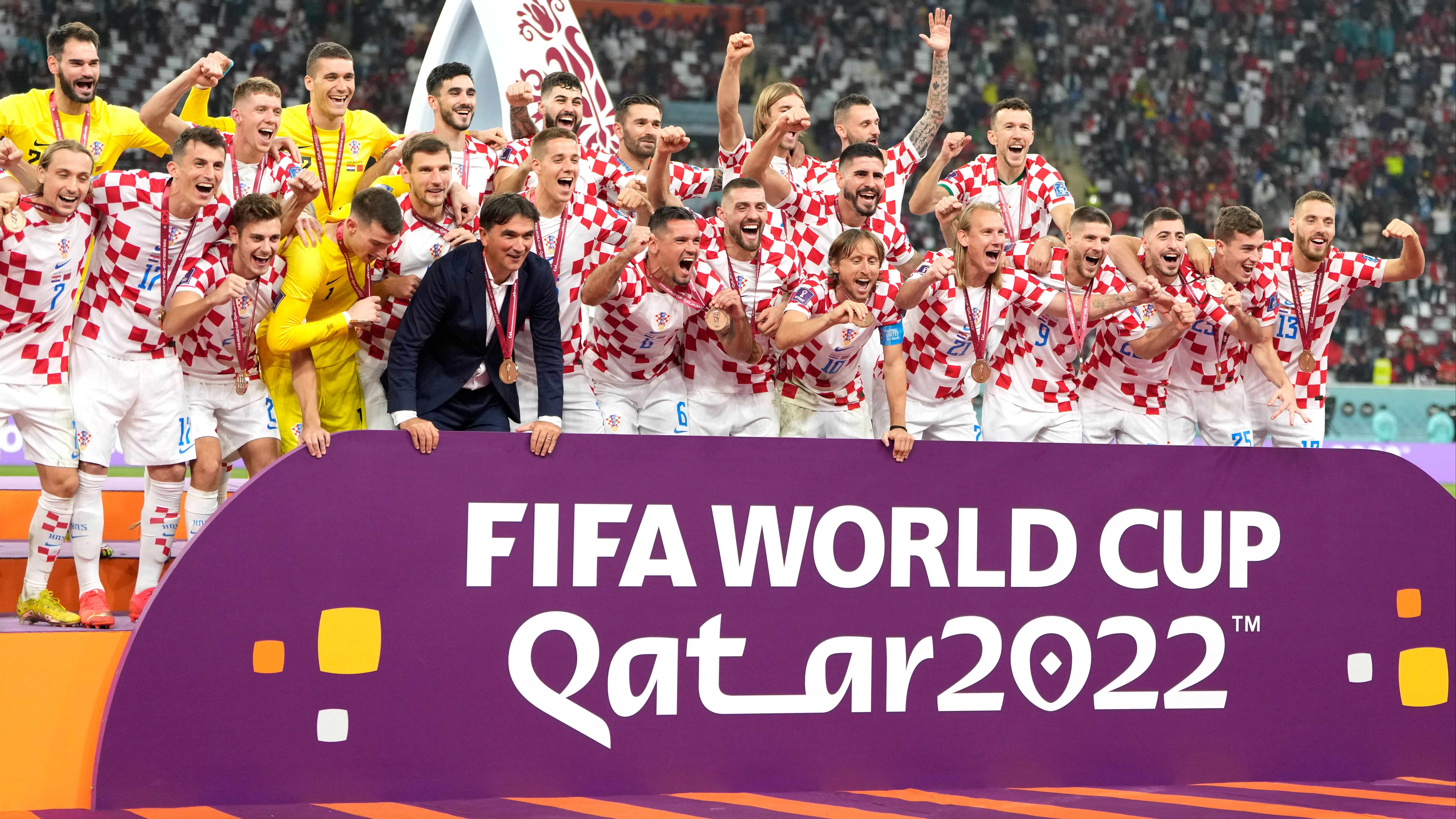 Luka Modric and Croatia seal third-place finish in his last World