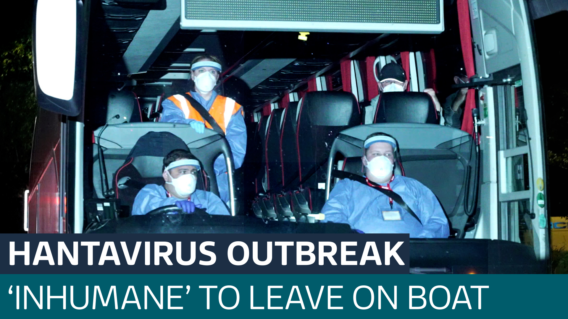 'Inhumane' not to let passengers off hantavirus-hit cruise ship, says WHO - Latest From ITV News