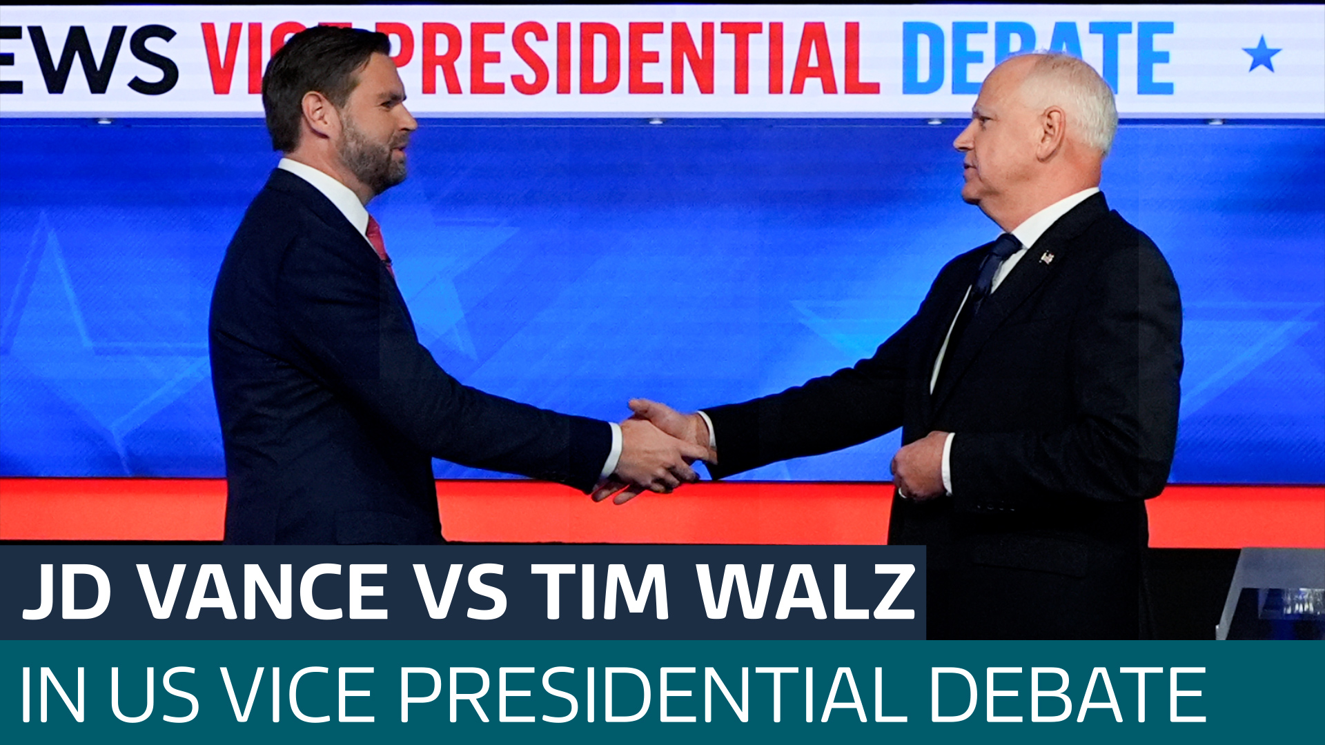 JD Vance and Tim Walz face off in US vice presidential debate in New ...