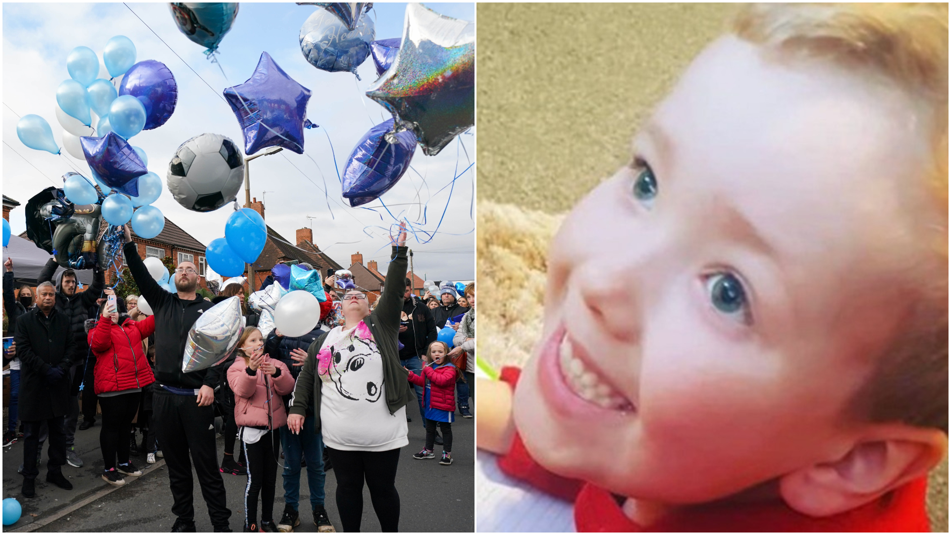 Arthur Labinjo Hughes Balloons Released As Tribute To Six Year Old As   FotoJet 