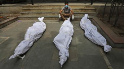 India Covid dead bodies