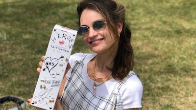 07072020 Lily James pledges champagne