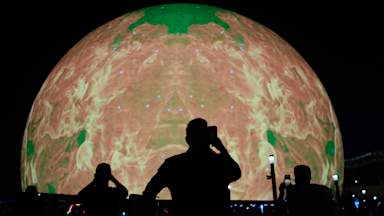 Las Vegas Sphere: Inside the world's largest £2bn video billboard