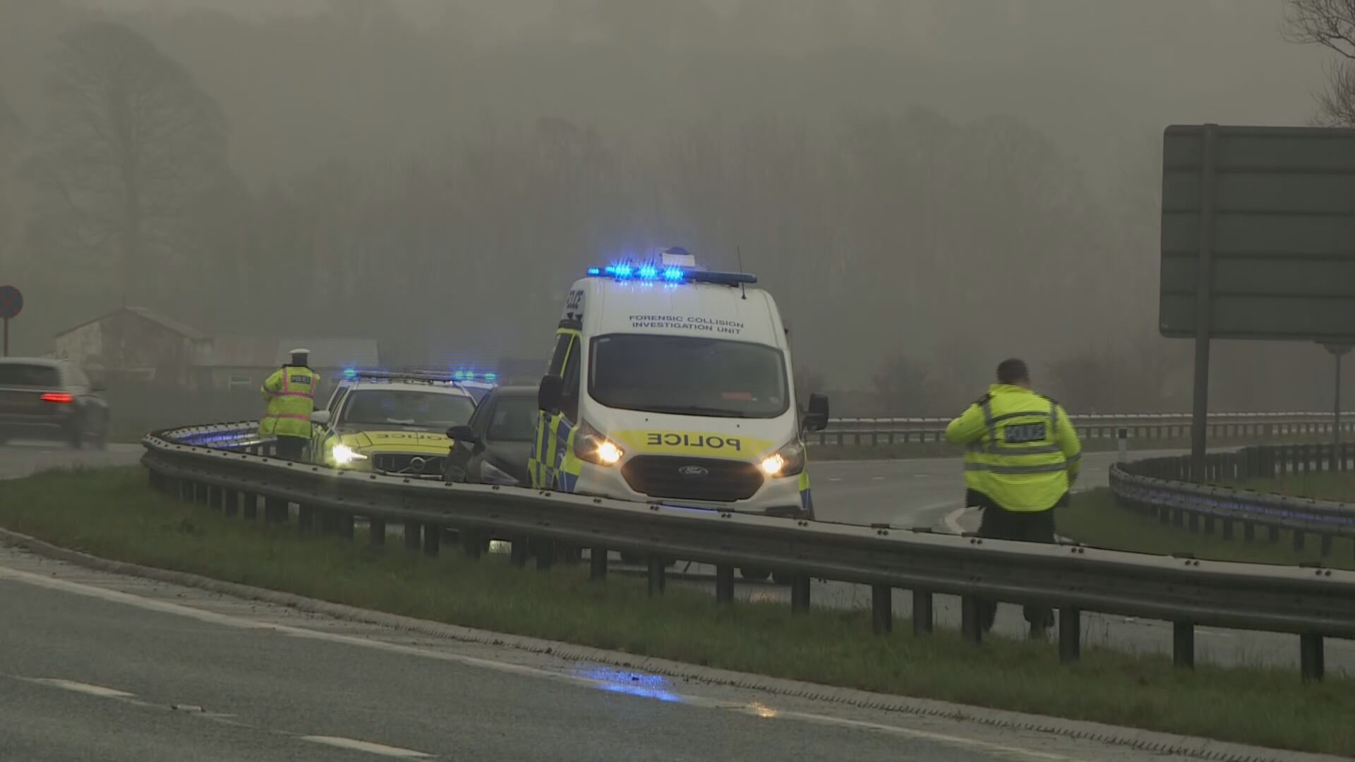 Man dies in A590 crash near Gilpin Bridge ITV News Border