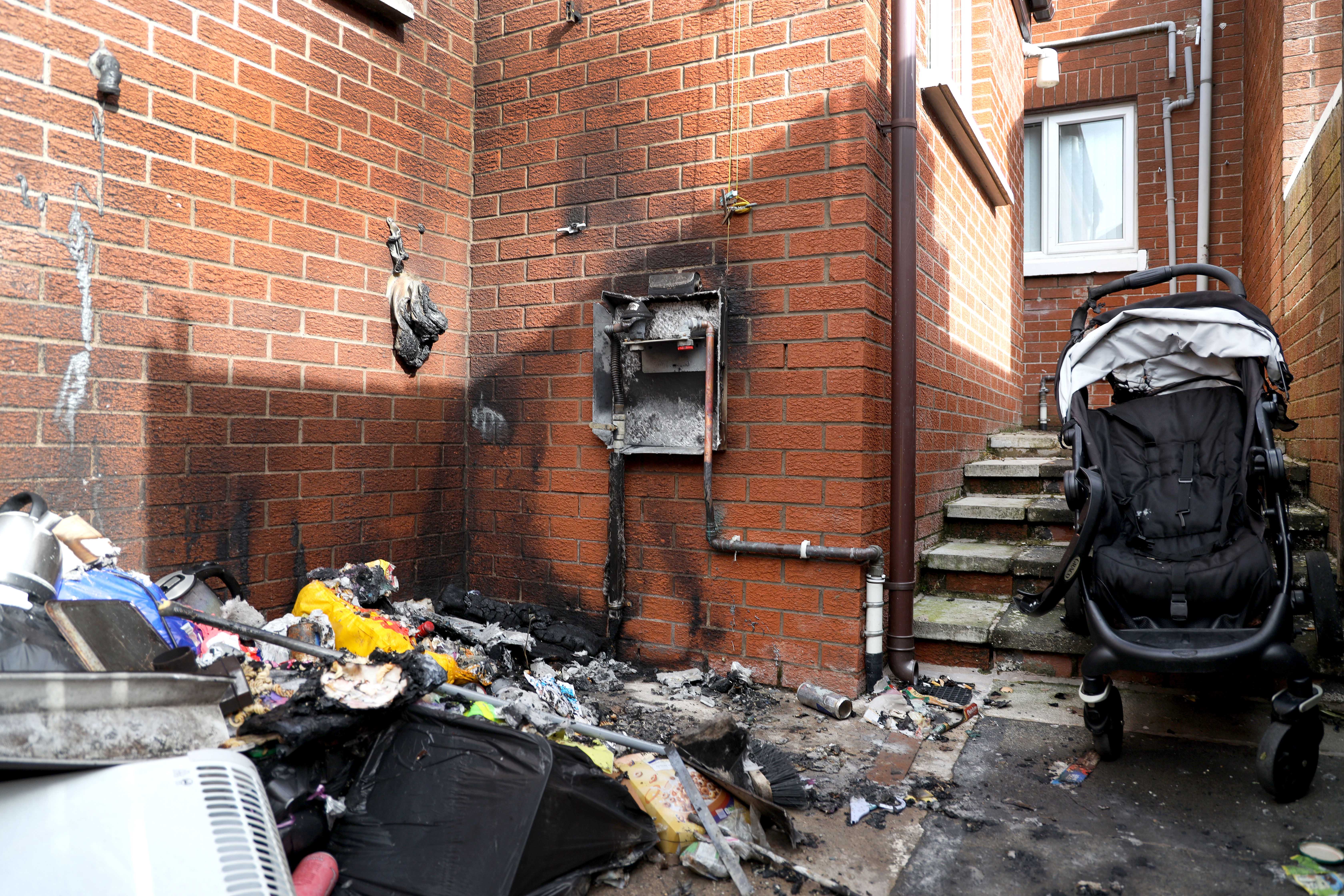 Homes Evacuated After Arson Attack In North Belfast | UTV | ITV News