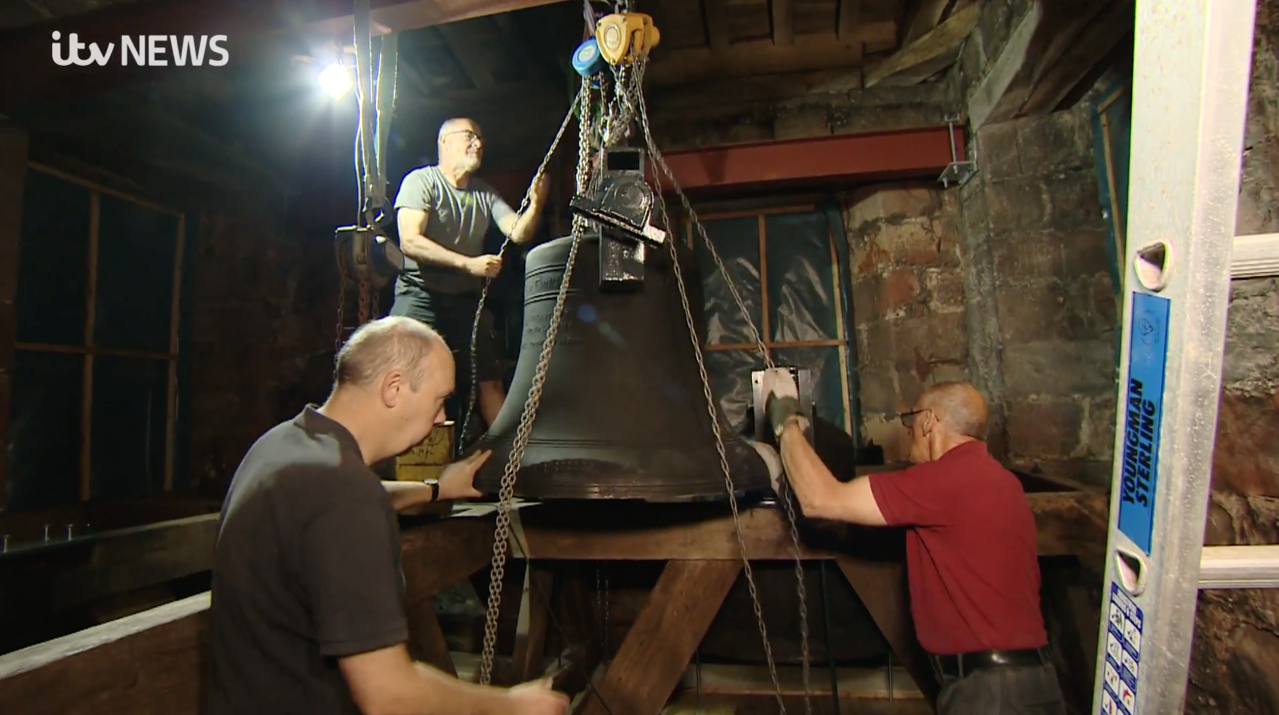 Heaviest set of church bells in the world set for restoration