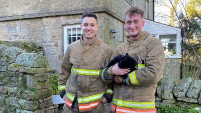 22.12.21 cat house fire County Durham and Darlington Fire Service