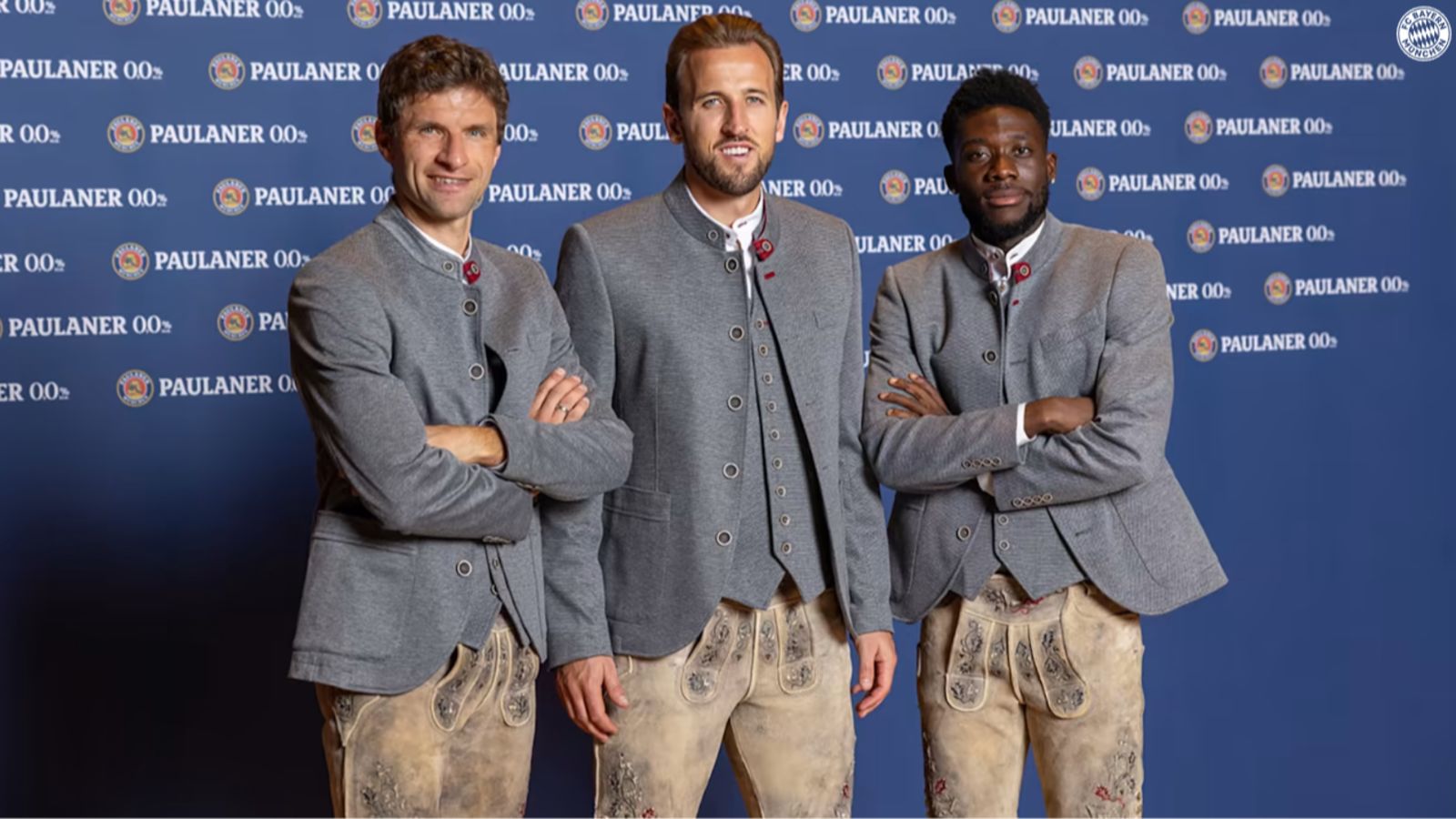 England captain Harry Kane pictured in Lederhosen as he settles in at Bayern Munich | ITV News