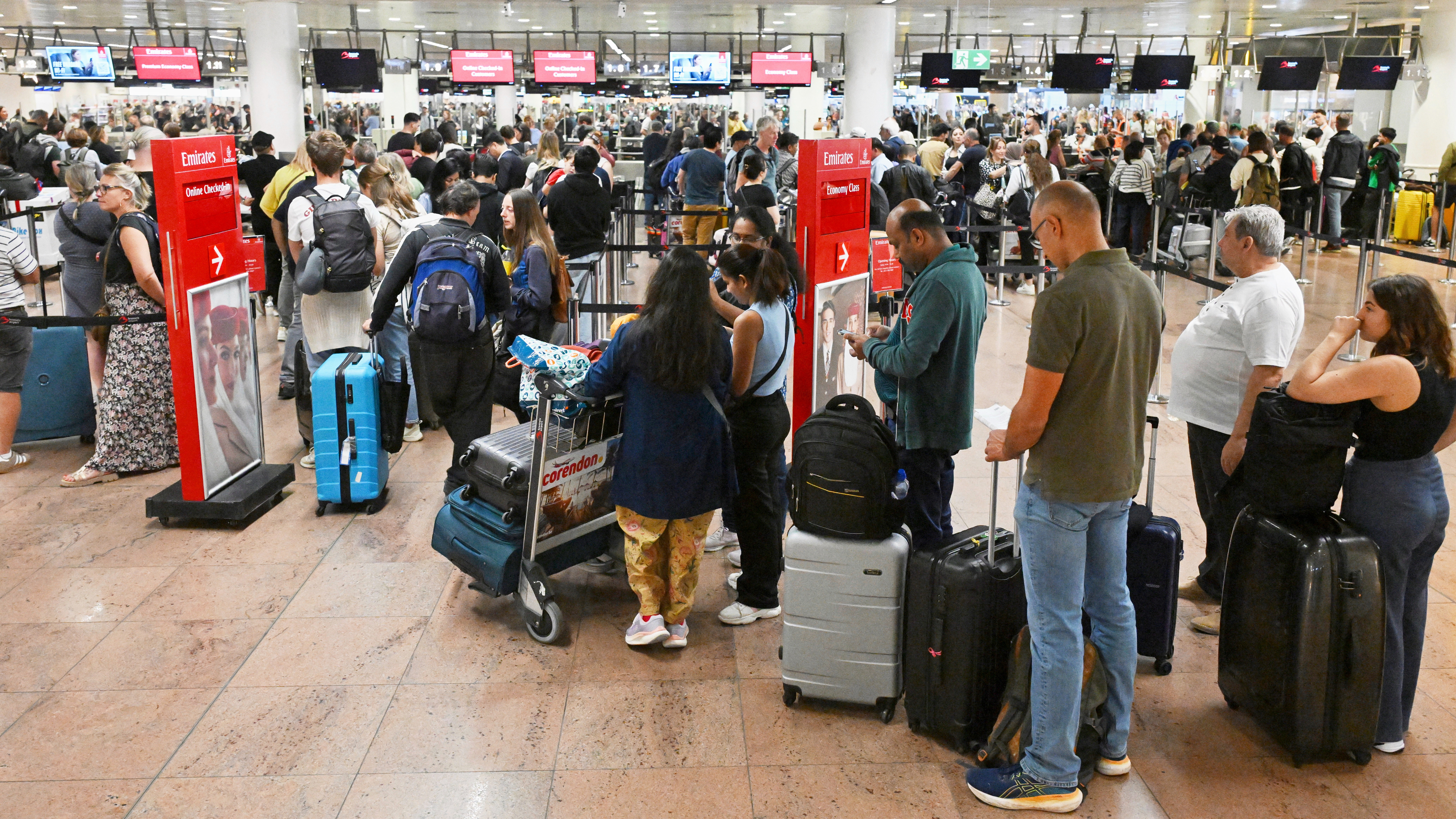 Flights cancelled and European airport disruptions continue after cyber-attack