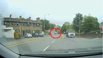 Dangerous drive in Keighley